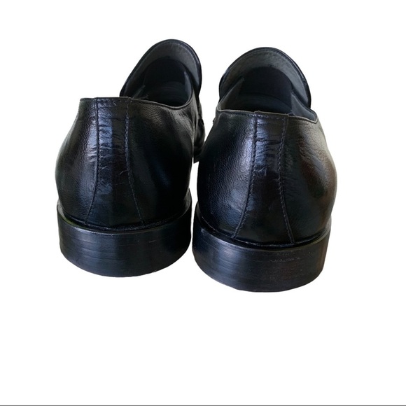 Moreschi Mens Black Leather Italian Loafers main image 10